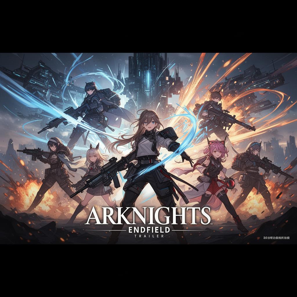 Capa do trailer Arknights Endfield
